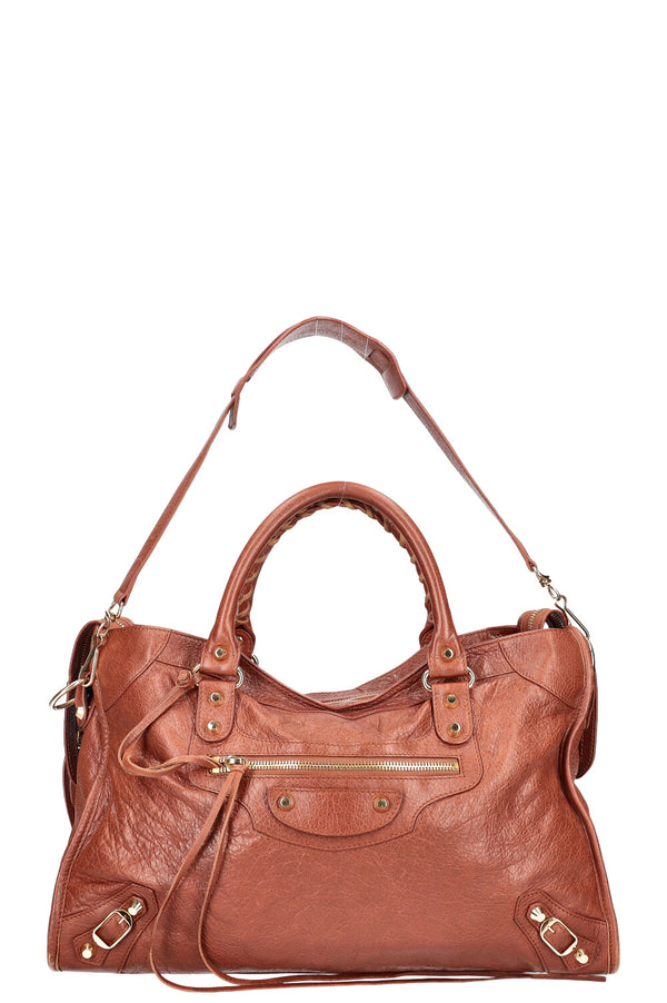 Balenciaga Classic City Bag Brown