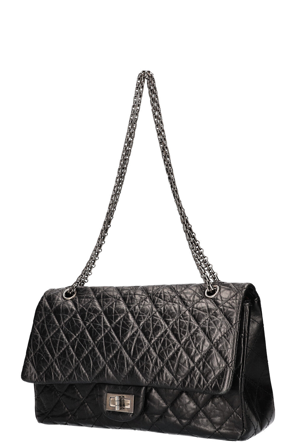 Chanel 2.55 so black clearance