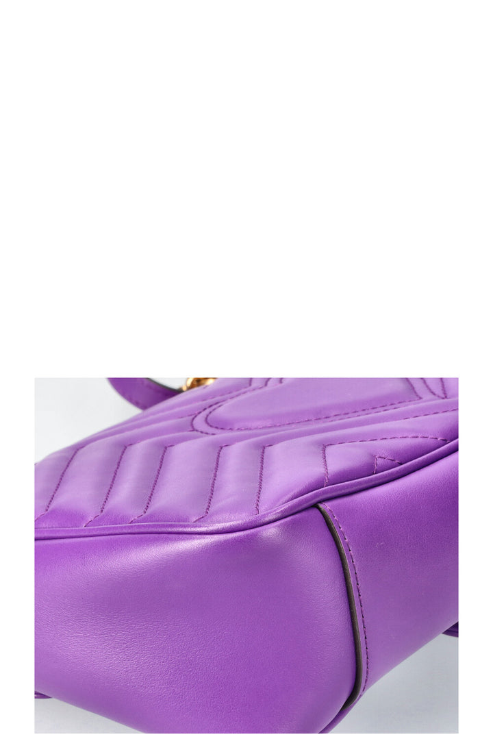 GUCCI Marmont Bag Purple