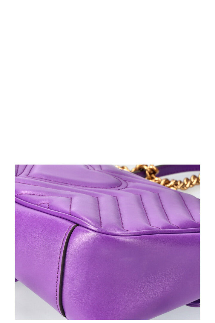 GUCCI Marmont Bag Purple