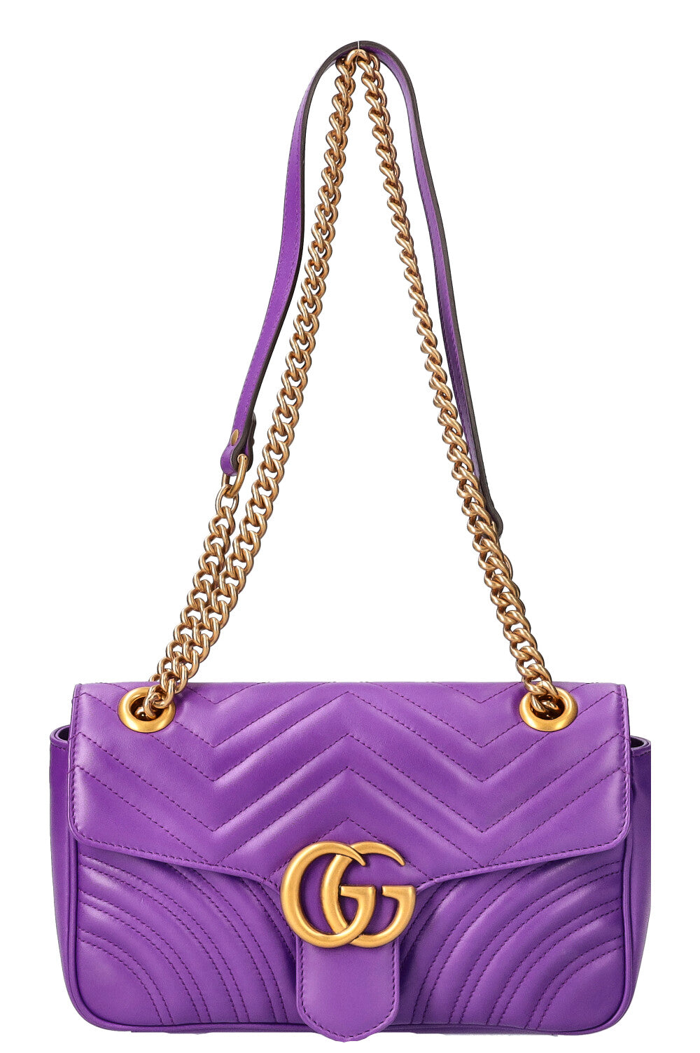 Gucci purple marmont bag top