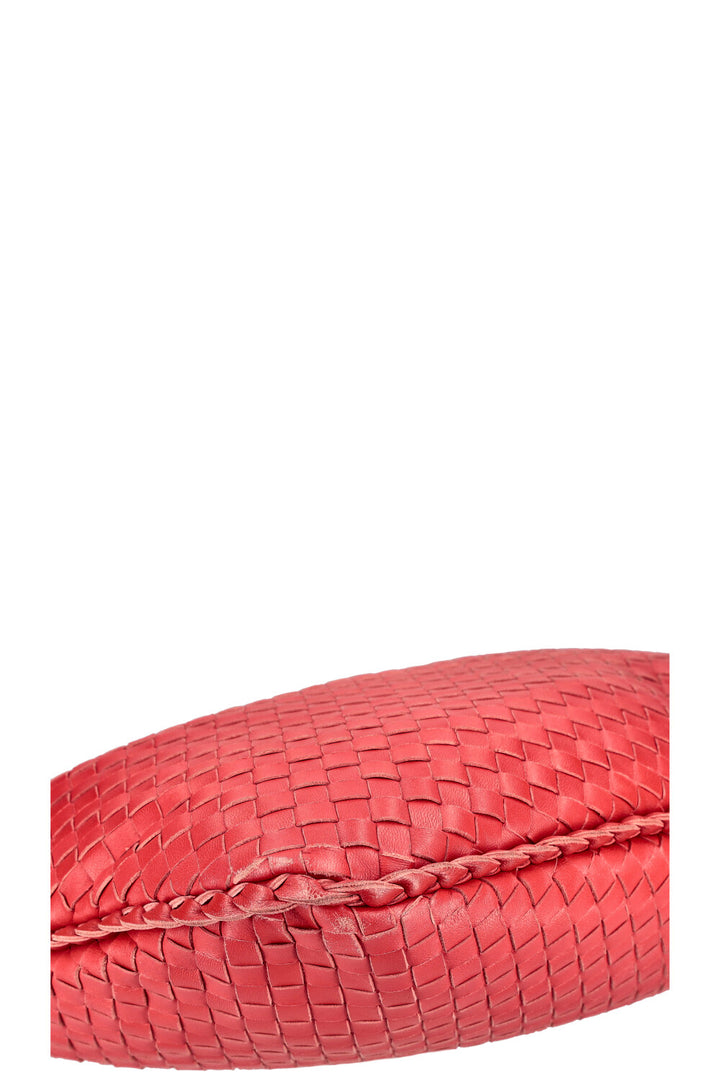 BOTTEGA VENETA Hobo Bag Intrecciato Red