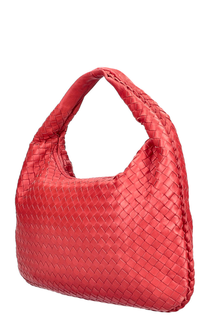 BOTTEGA VENETA Hobo Bag Intrecciato Red