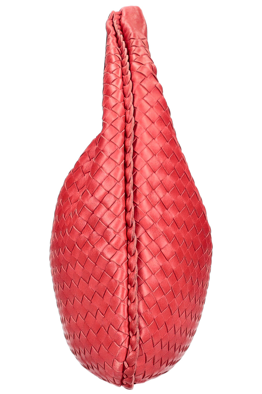 BOTTEGA VENETA Hobo Bag Intrecciato Red