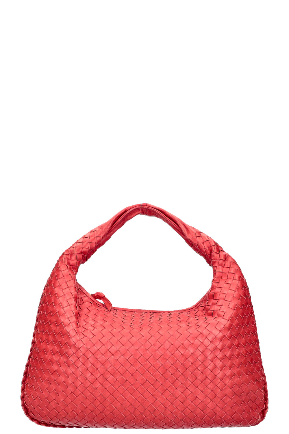 BOTTEGA VENETA Sac Hobo Intrecciato Rouge