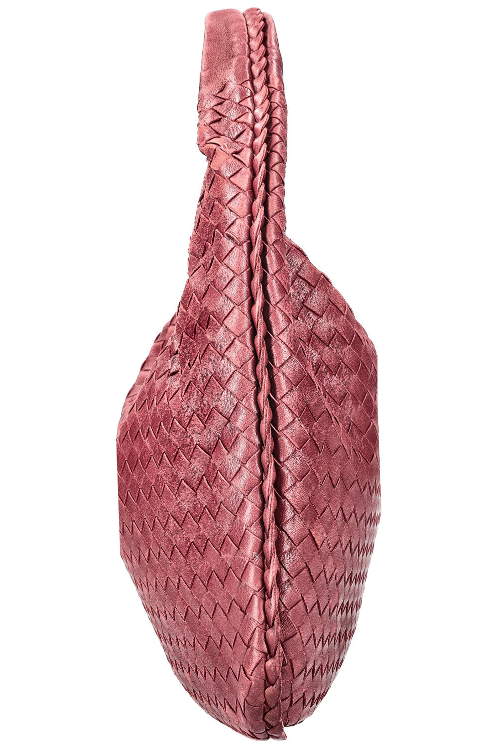 BOTTEGA VENETA Hobo Bag Intrecciato Red