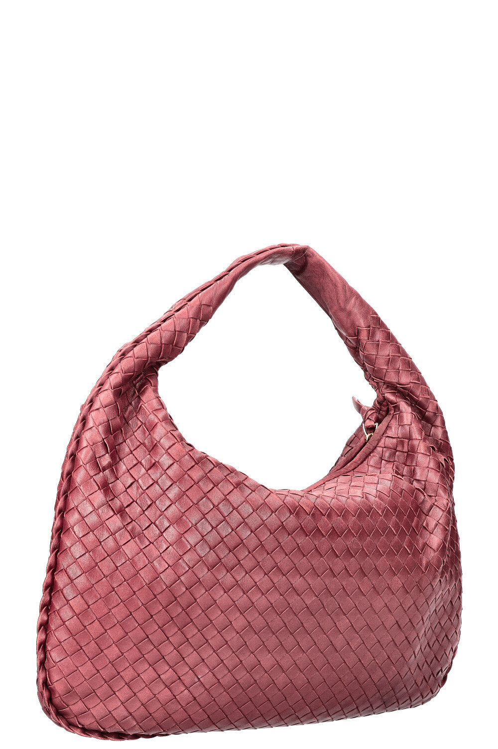 BOTTEGA VENETA Hobo Bag Intrecciato Red