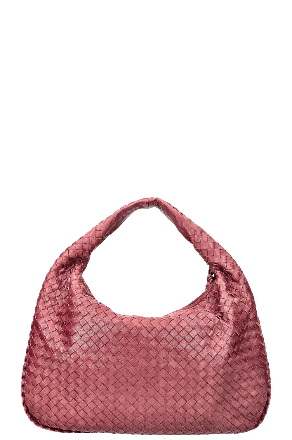 BOTTEGA VENETA Hobo Bag Intrecciato Red