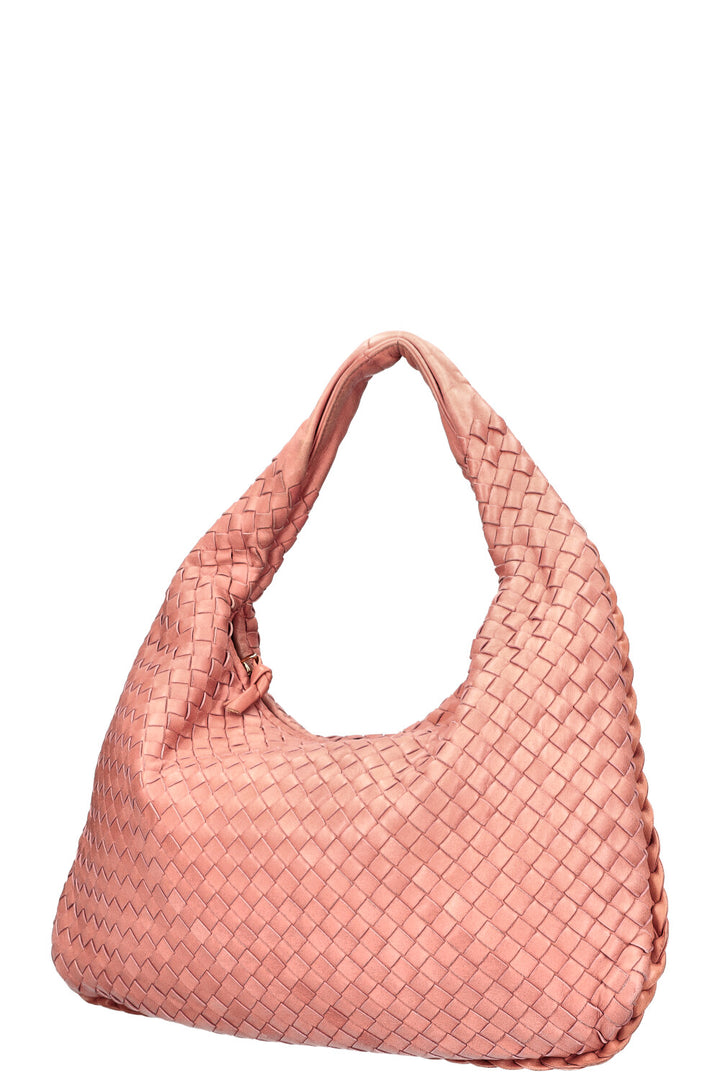 BOTTEGA VENETA Hobo Bag Intrecciato Pink