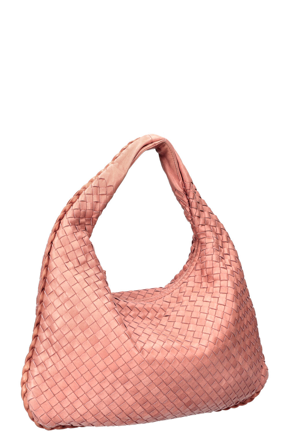 BOTTEGA VENETA Hobo Bag Intrecciato Pink