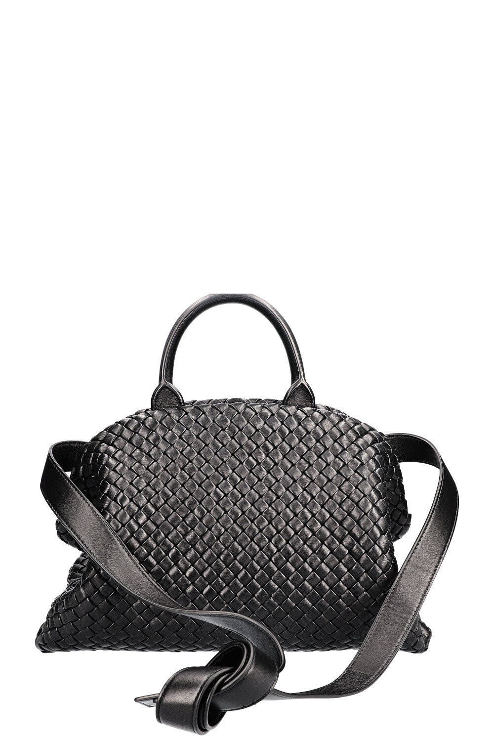 BOTTEGA VENETA Sac The Handle Medium Noir