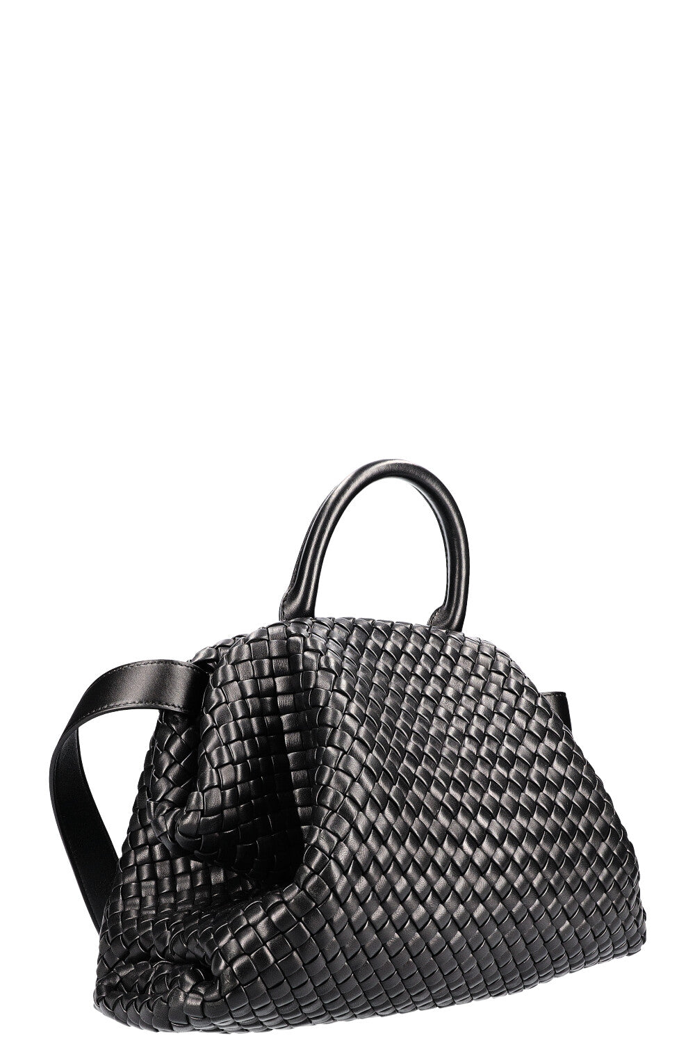BOTTEGA VENETA Sac The Handle Medium Noir