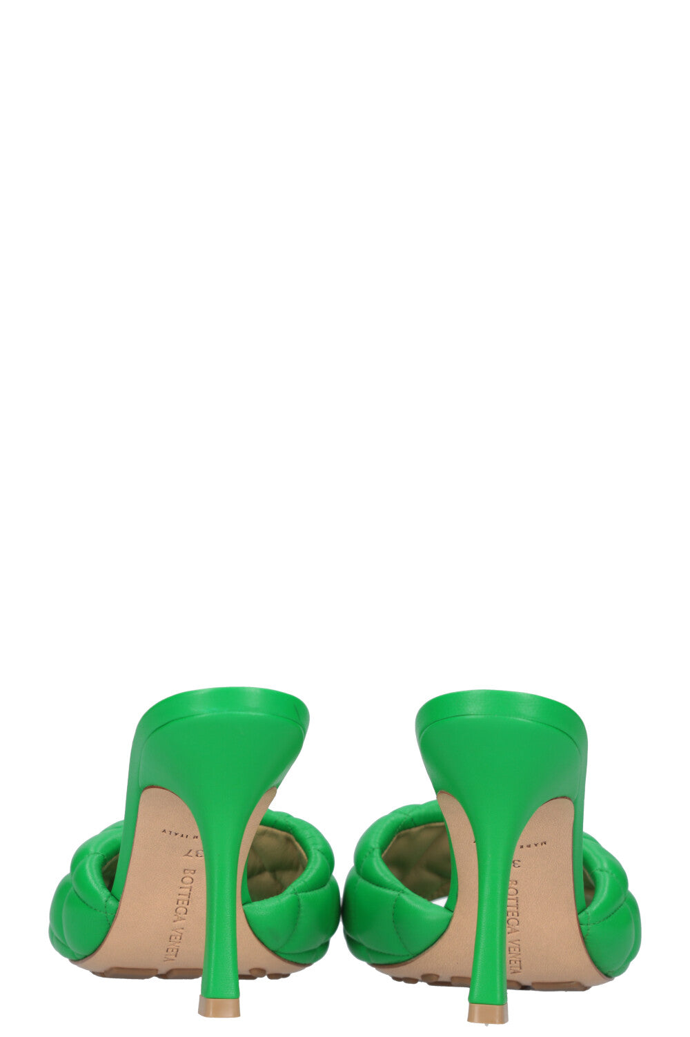 BOTTEGA VENETA Lido Heels Green