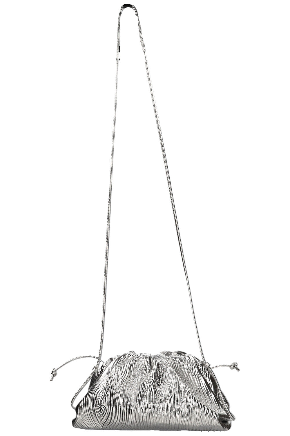 BOTTEGA VENETA Mini Pouch Silver REAWAKE