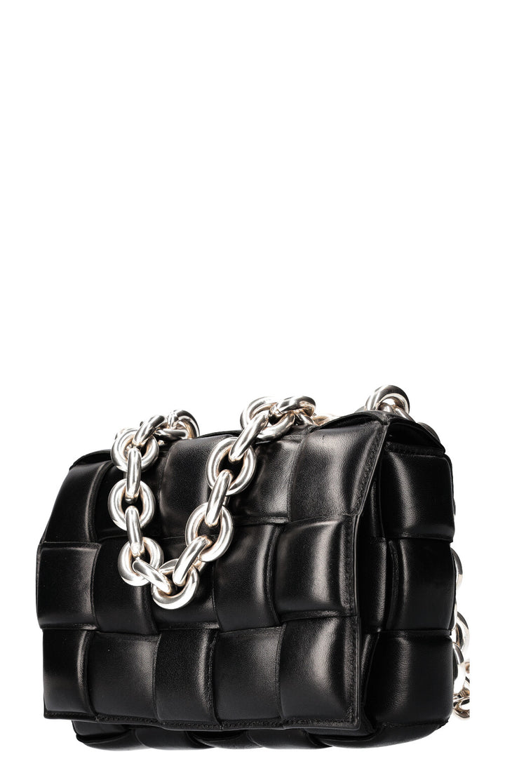 BOTTEGA VENETA Sac Cassette à Chaîne Noir