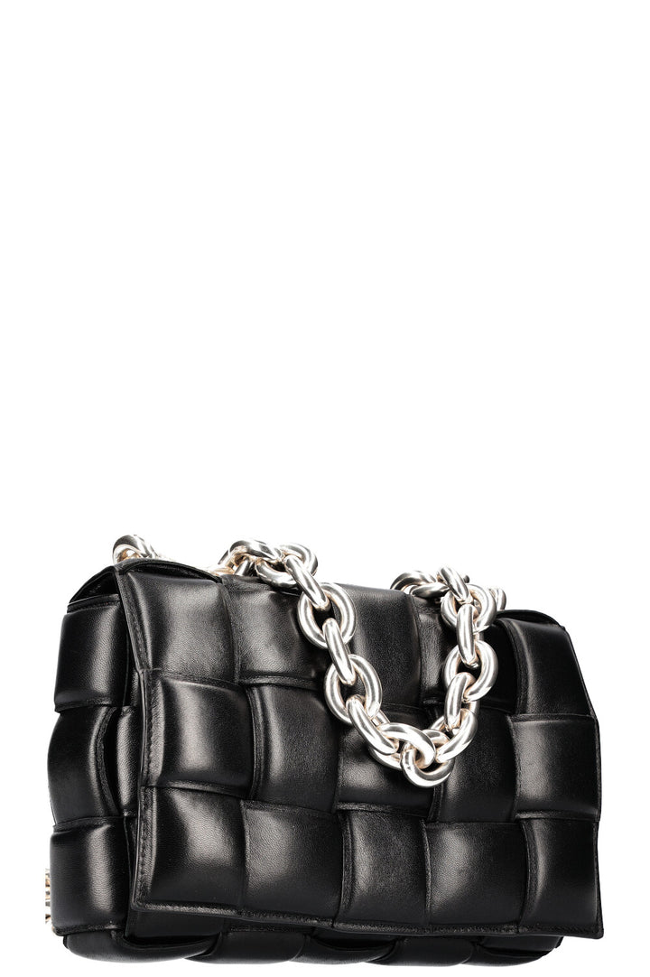 BOTTEGA VENETA Sac Cassette à Chaîne Noir