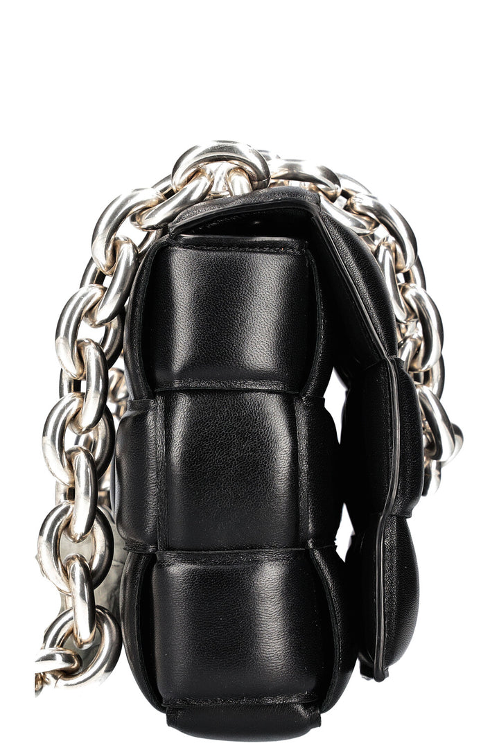 BOTTEGA VENETA Sac Cassette à Chaîne Noir