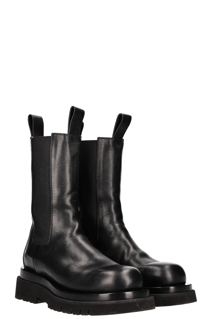 Bottega Veneta Lug Boots Black 
