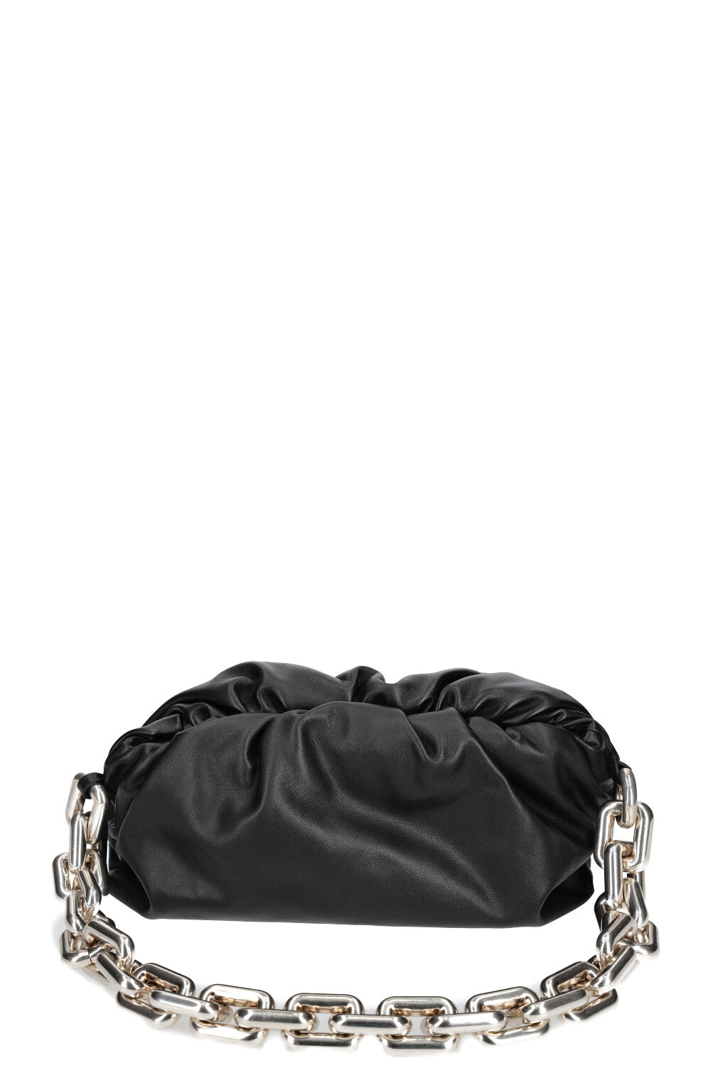 BOTTEGA VENETA The Chain Pouch Black Silver REAWAKE