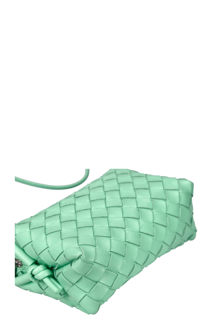 BOTTEGA VENETA Sac pour appareil photo Mini Loop Menthe