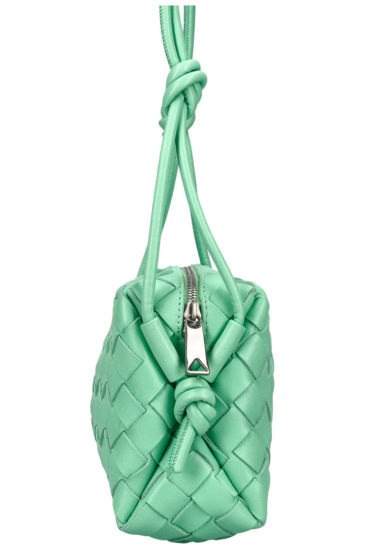 BOTTEGA VENETA Sac pour appareil photo Mini Loop Menthe