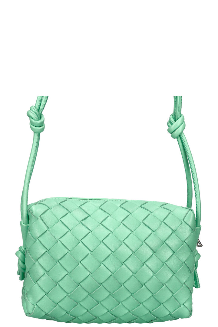 BOTTEGA VENETA Sac pour appareil photo Mini Loop Menthe