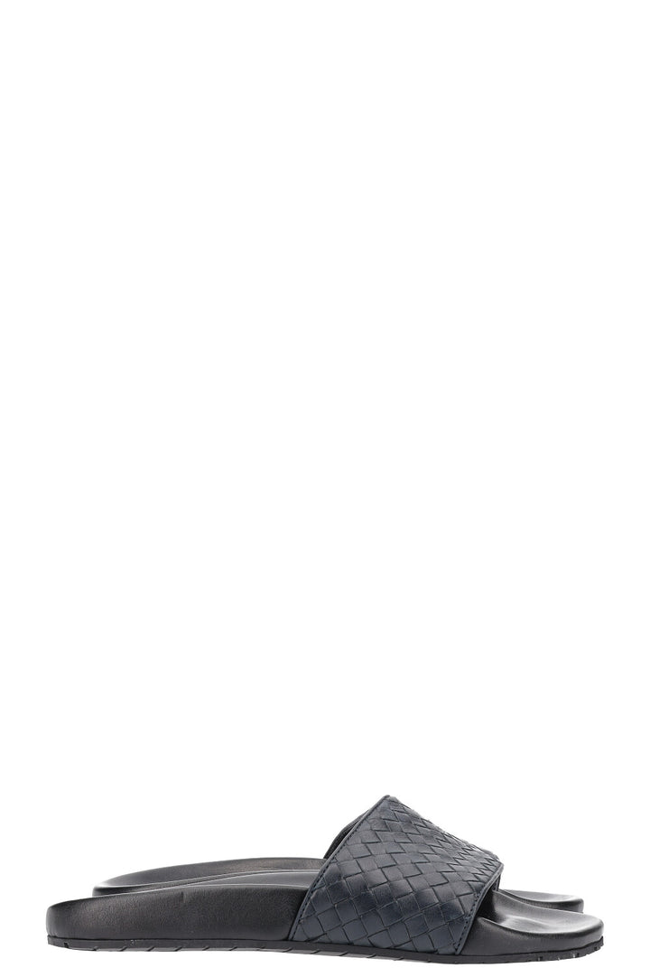 BOTTEGA VENETA Intrecciato Flats Black