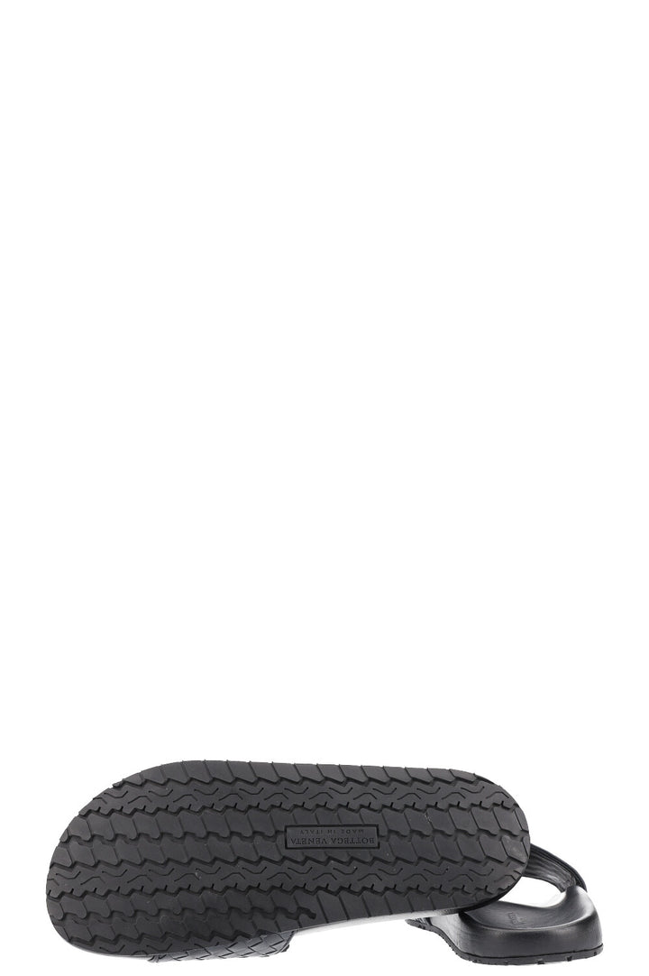 BOTTEGA VENETA Intrecciato Flats Black