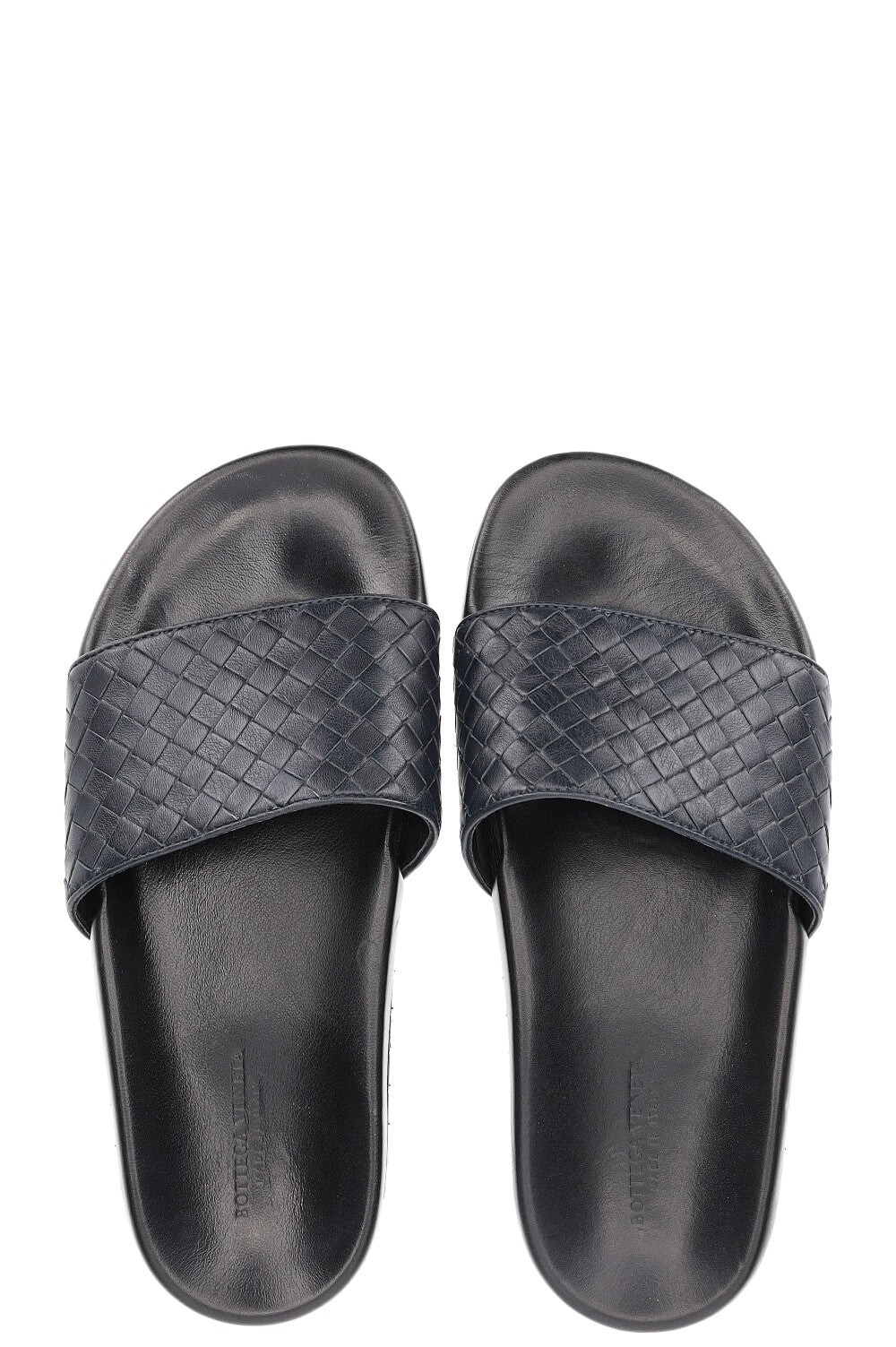 BOTTEGA VENETA Intrecciato Flats Black