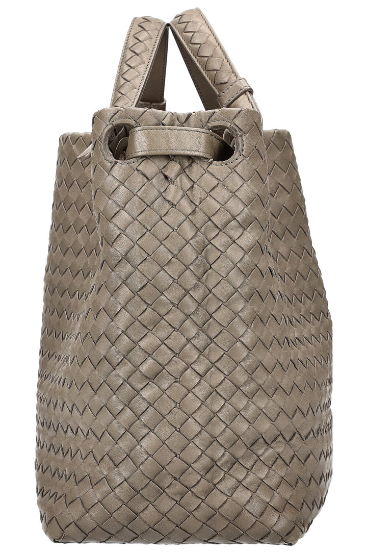 BOTTEGA VENETA Bella Tote Bag Intrecciato Etoupe