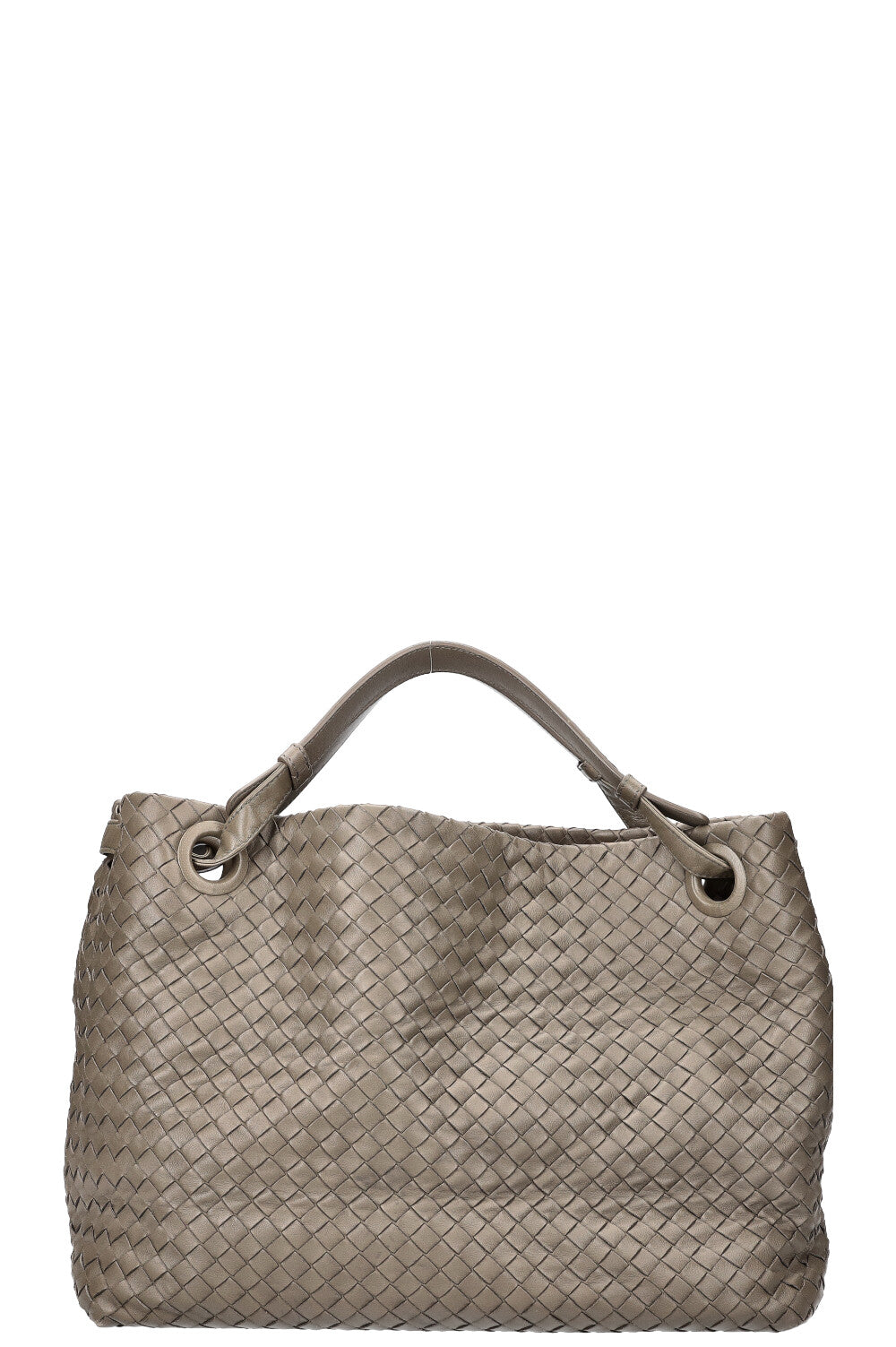 BOTTEGA VENETA Bella Tote Bag Intrecciato Etoupe