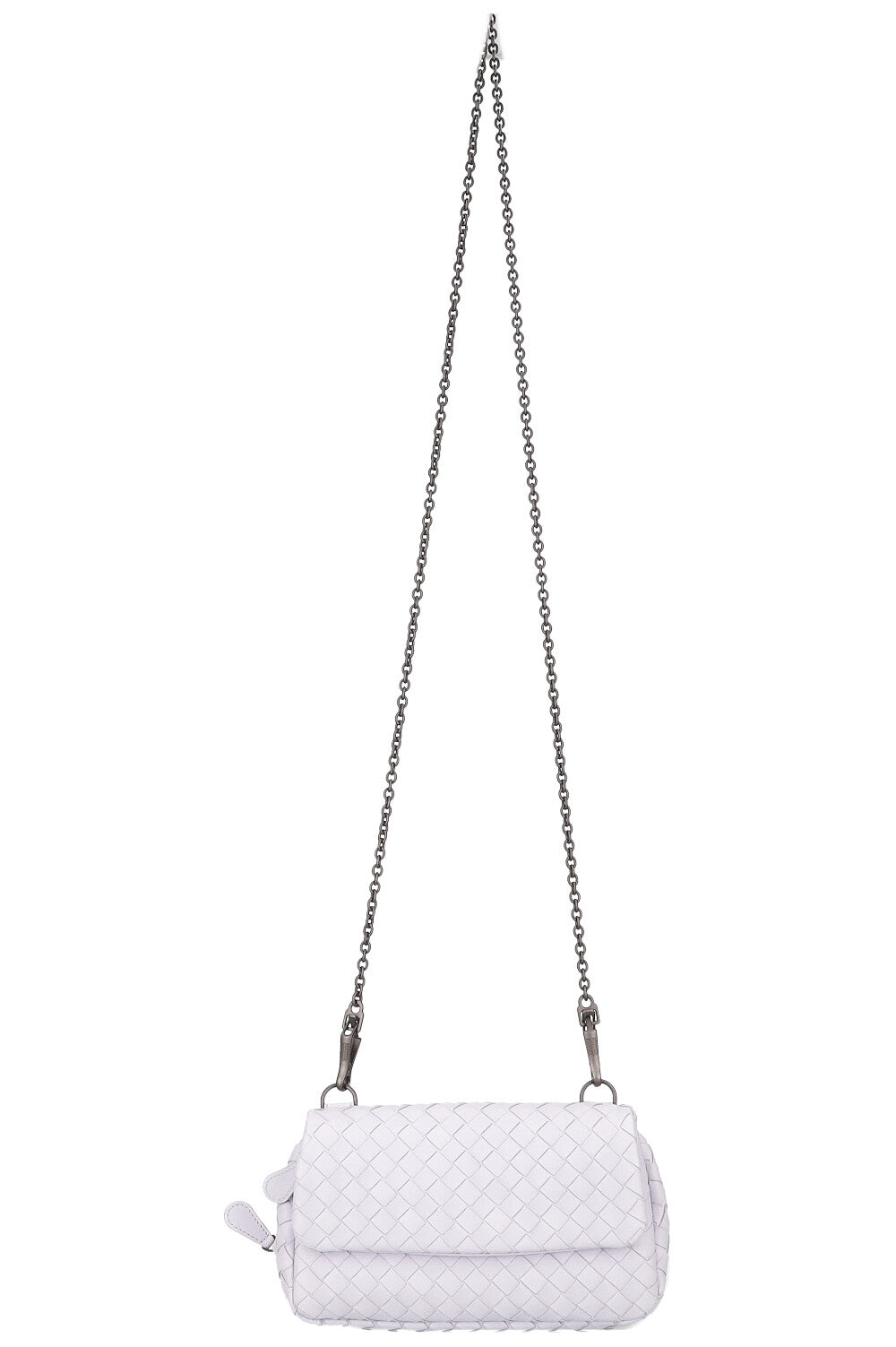 Bottega Veneta Expandable Chain Crossbody Bag Lilac