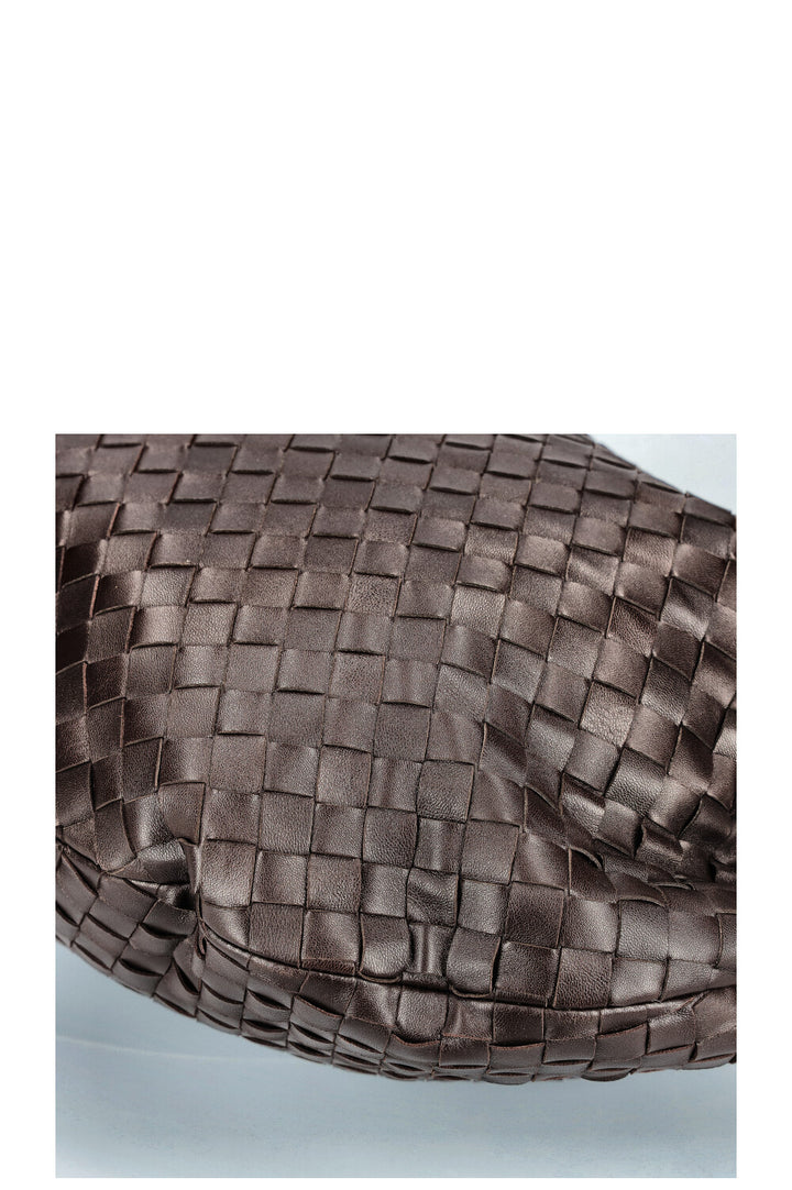 BOTTEGA VENETA Jodie Marron Moyen