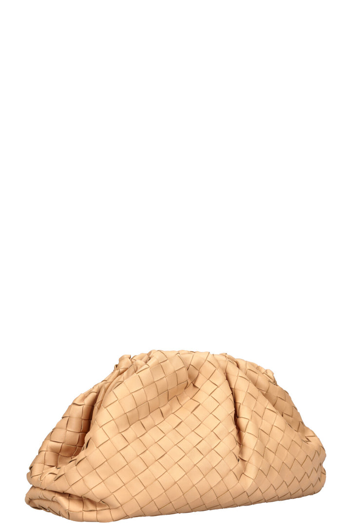 BOTTEGA VENETA The Pouch Intrecciato Almond