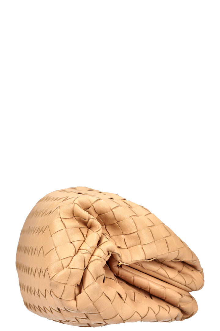 BOTTEGA VENETA The Pouch Intrecciato Almond