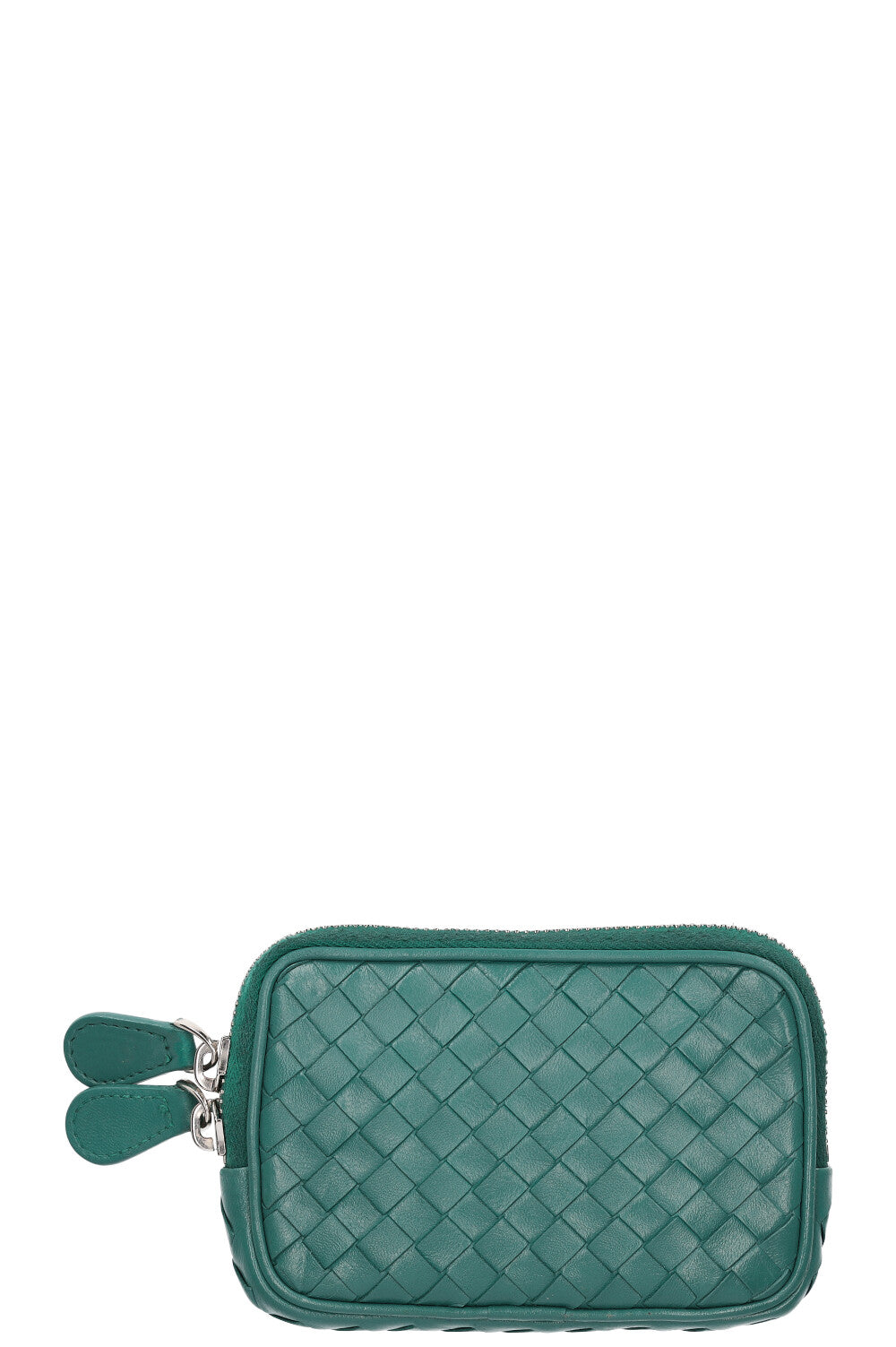 BOTTEGA VENETA Portefeuille Intrecciato Vert Foncé