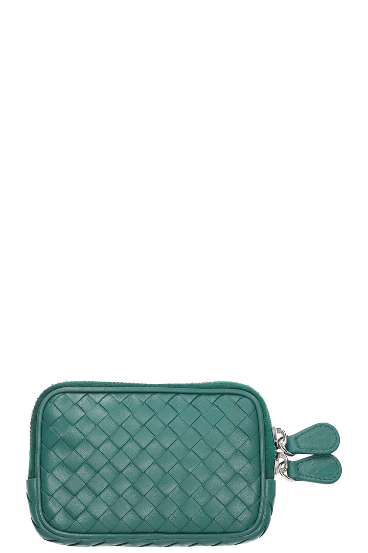 BOTTEGA VENETA Wallet Intrecciato Dark Green