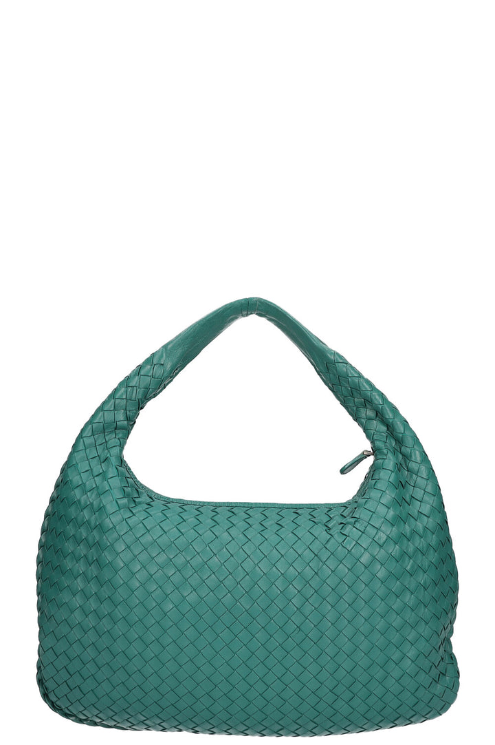 BOTTEGA VENETA sac hobo Intrecciato Émeraude