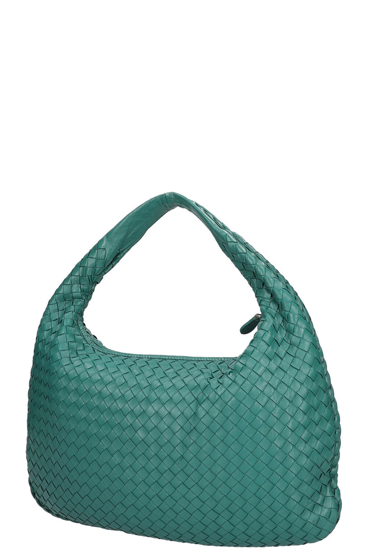 BOTTEGA VENETA sac hobo Intrecciato Émeraude