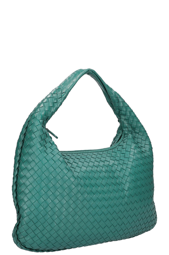 BOTTEGA VENETA sac hobo Intrecciato Émeraude