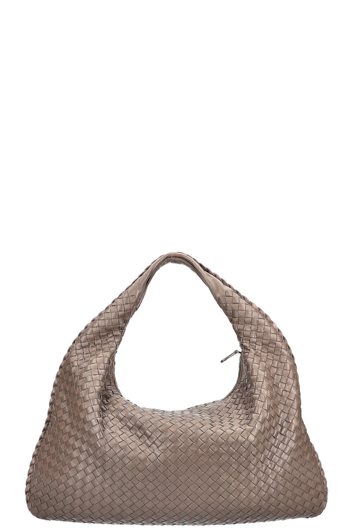 BOTTEGAVENETA Hobo Veneta Intrecciato Taupe