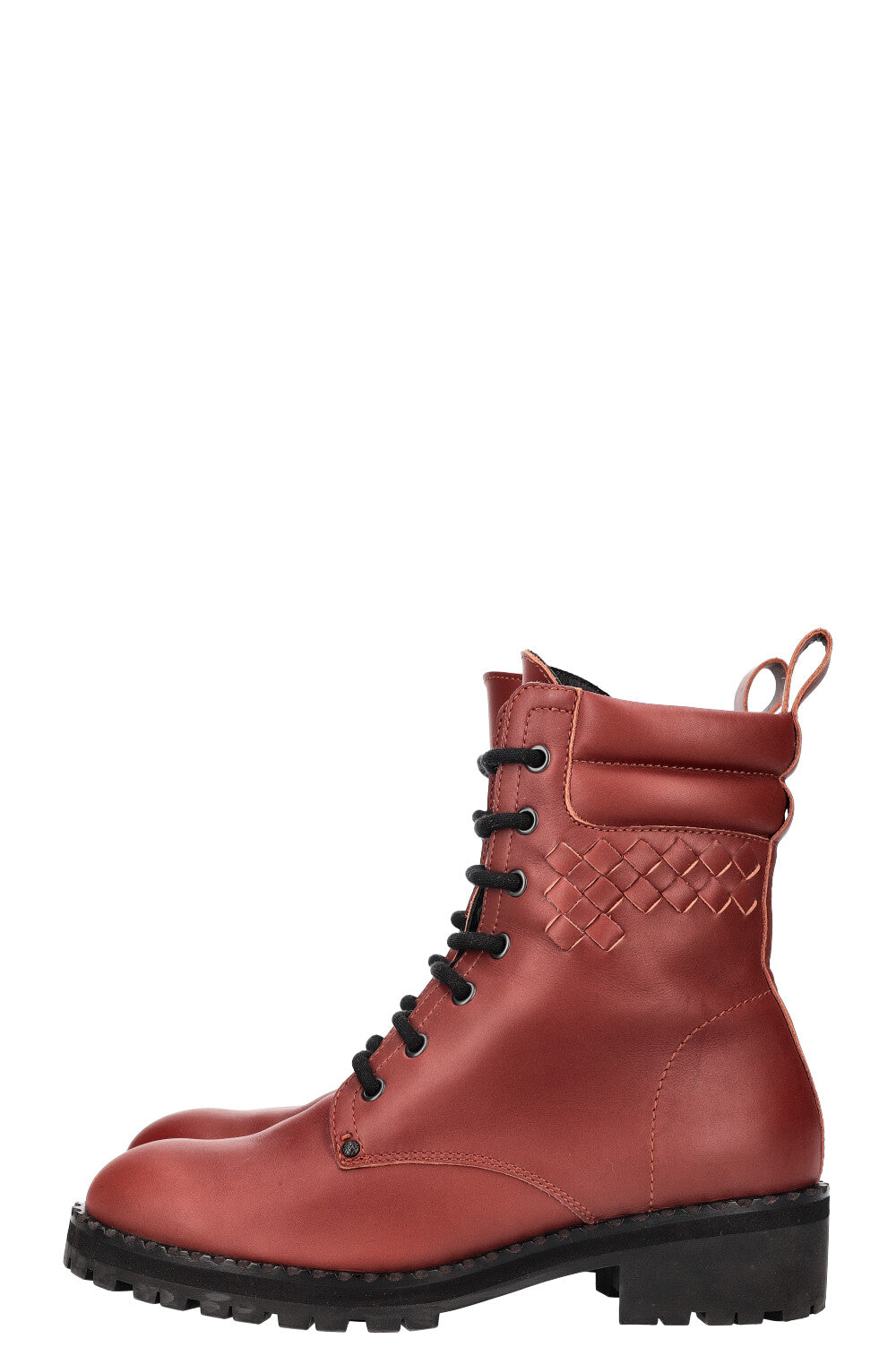 BOTTEGA VENETA Ranger Boots Red