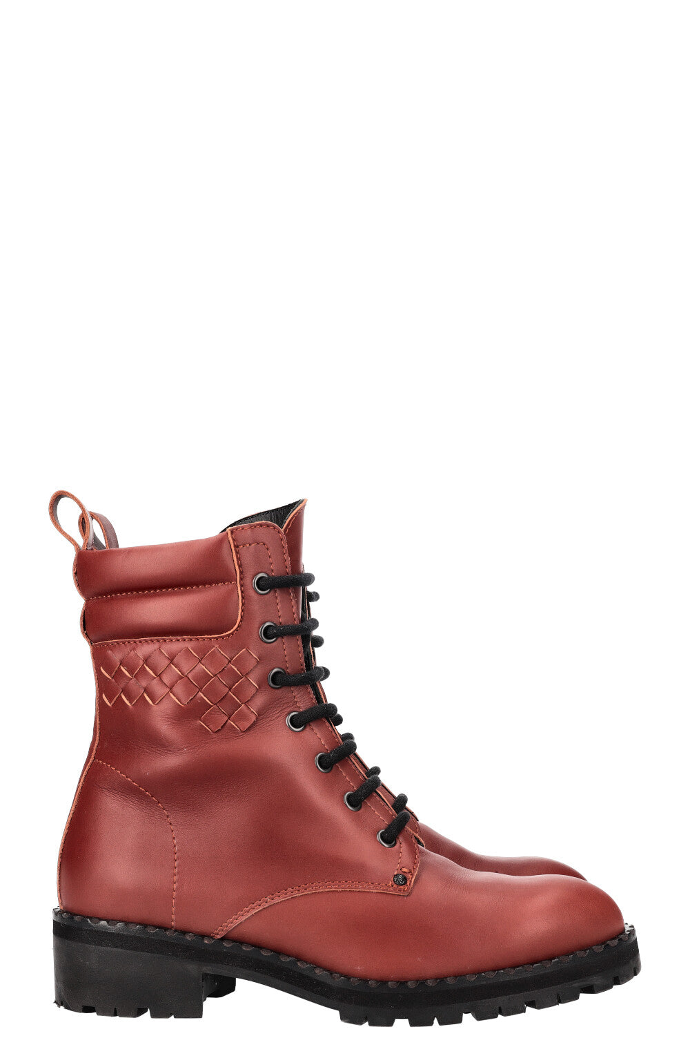 BOTTEGA VENETA Ranger Boots Red