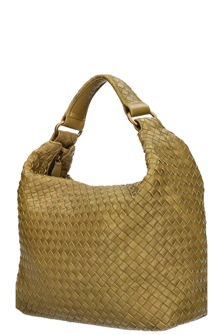 BOTTEGA VENETA Small Hobo Bag Intrecciato Green