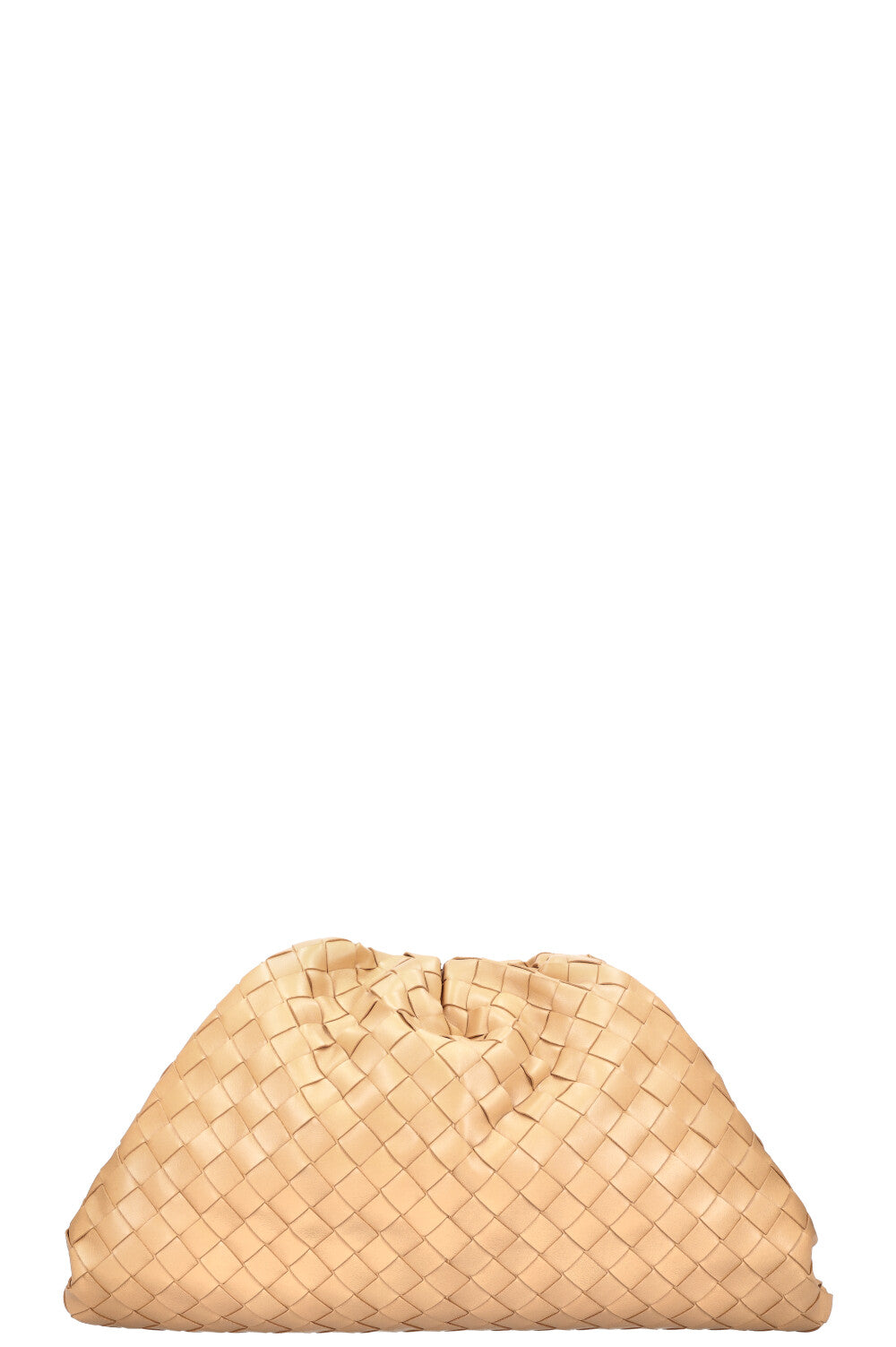 BOTTEGA VENETA The Pouch Bag Intrecciato Almond