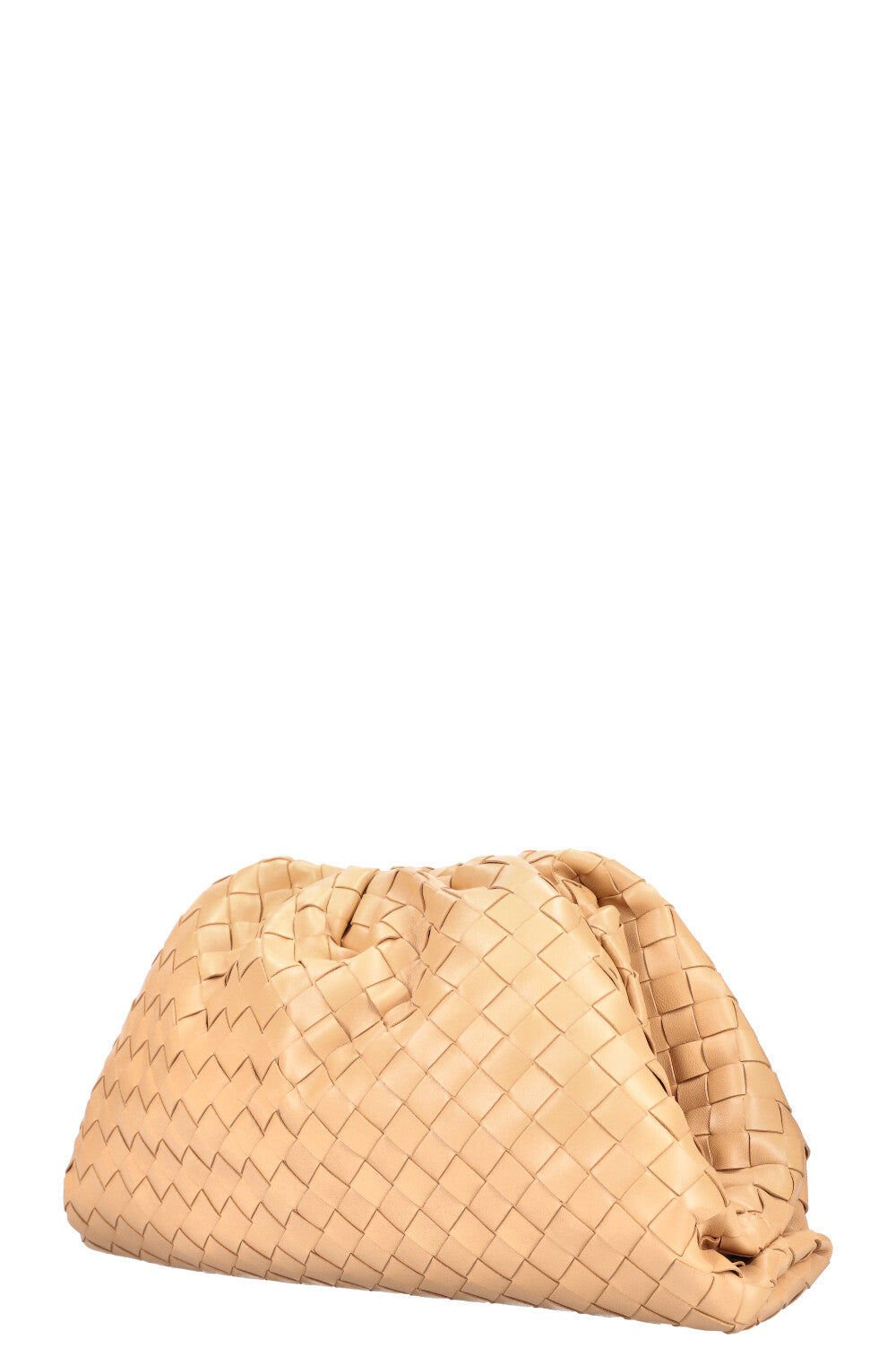 BOTTEGA VENETA The Pouch Bag Intrecciato Almond