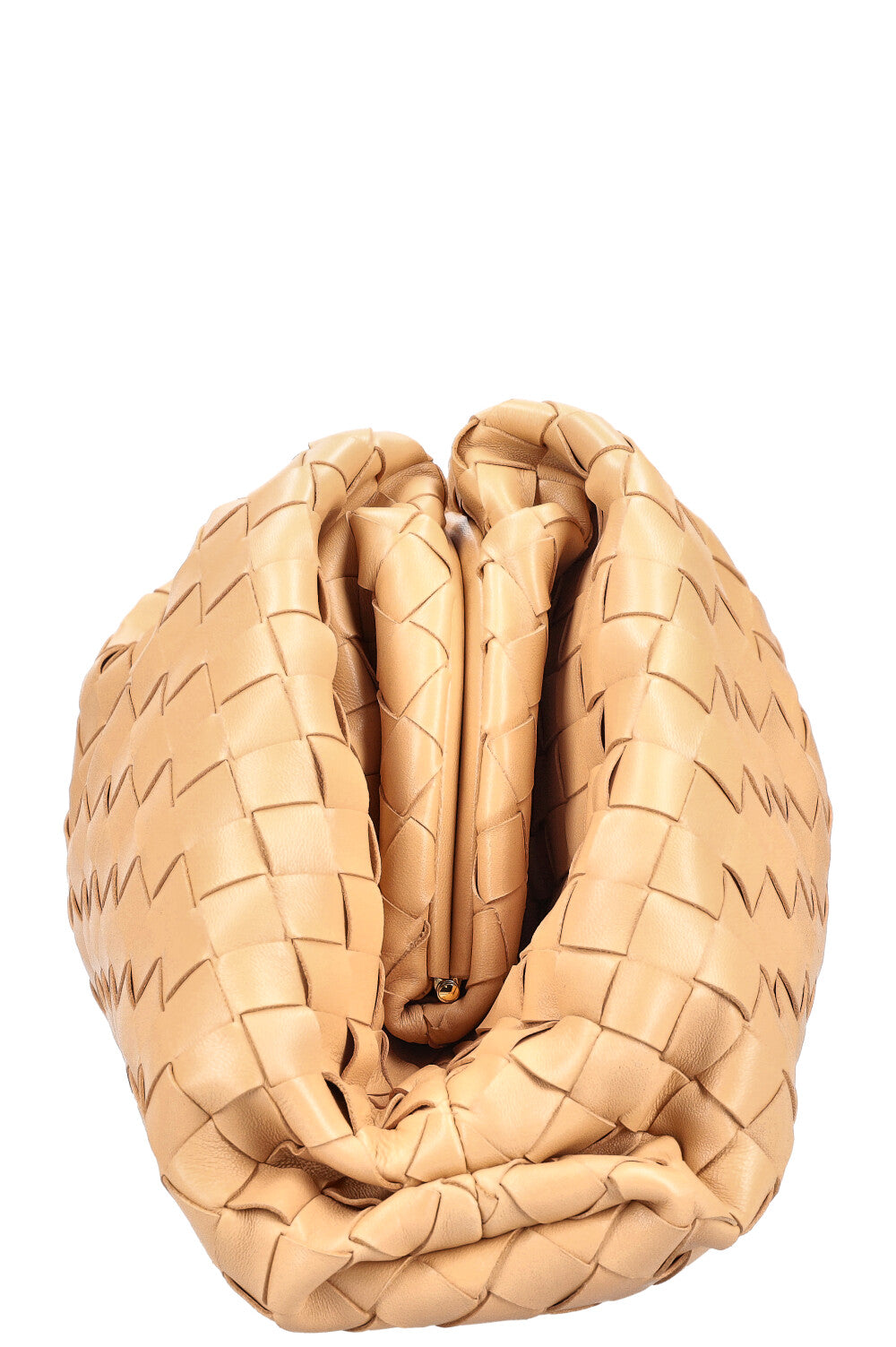 BOTTEGA VENETA The Pouch Bag Intrecciato Almond