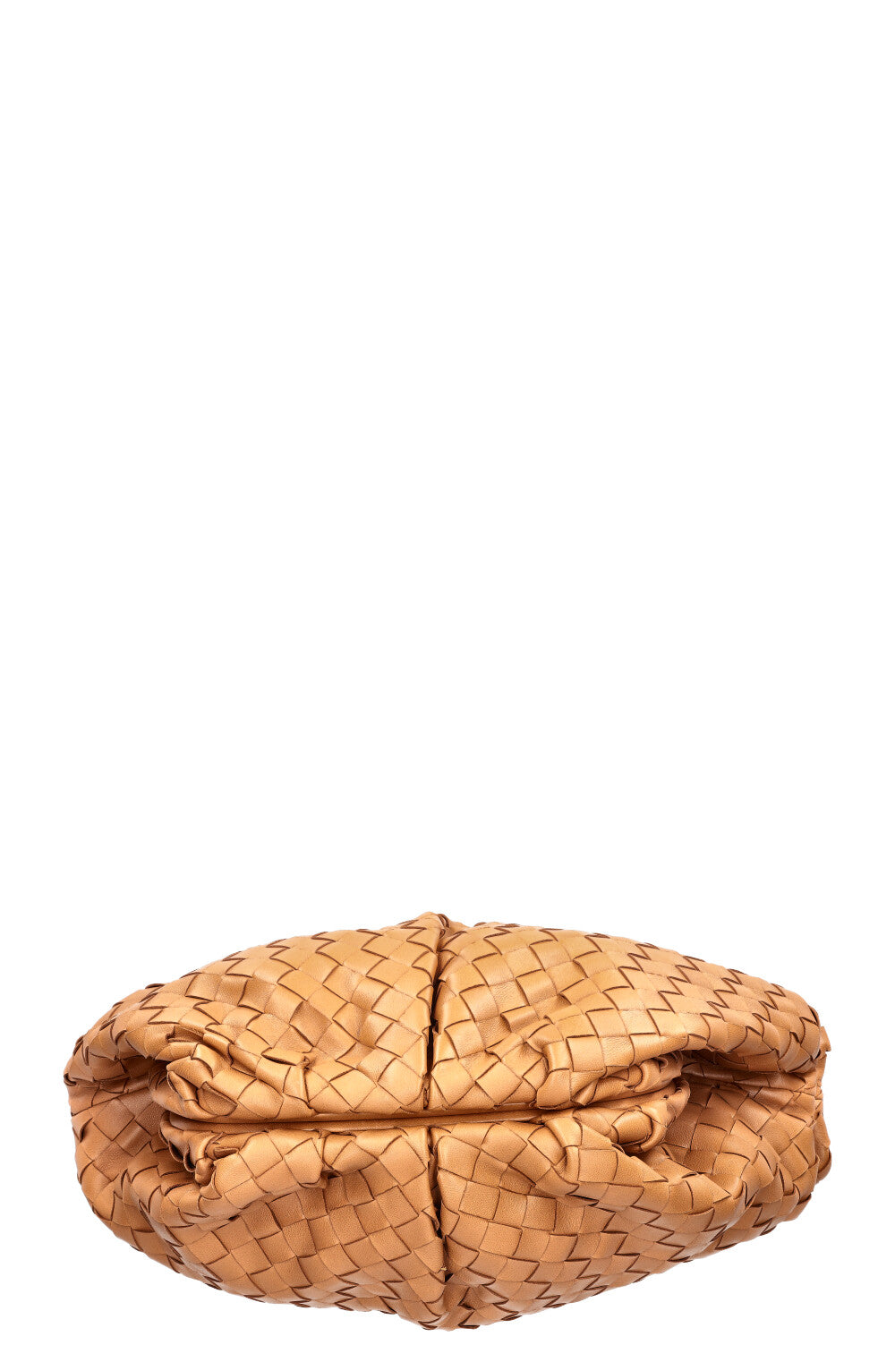 BOTTEGA VENETA The Pouch Bag Intrecciato Caramel