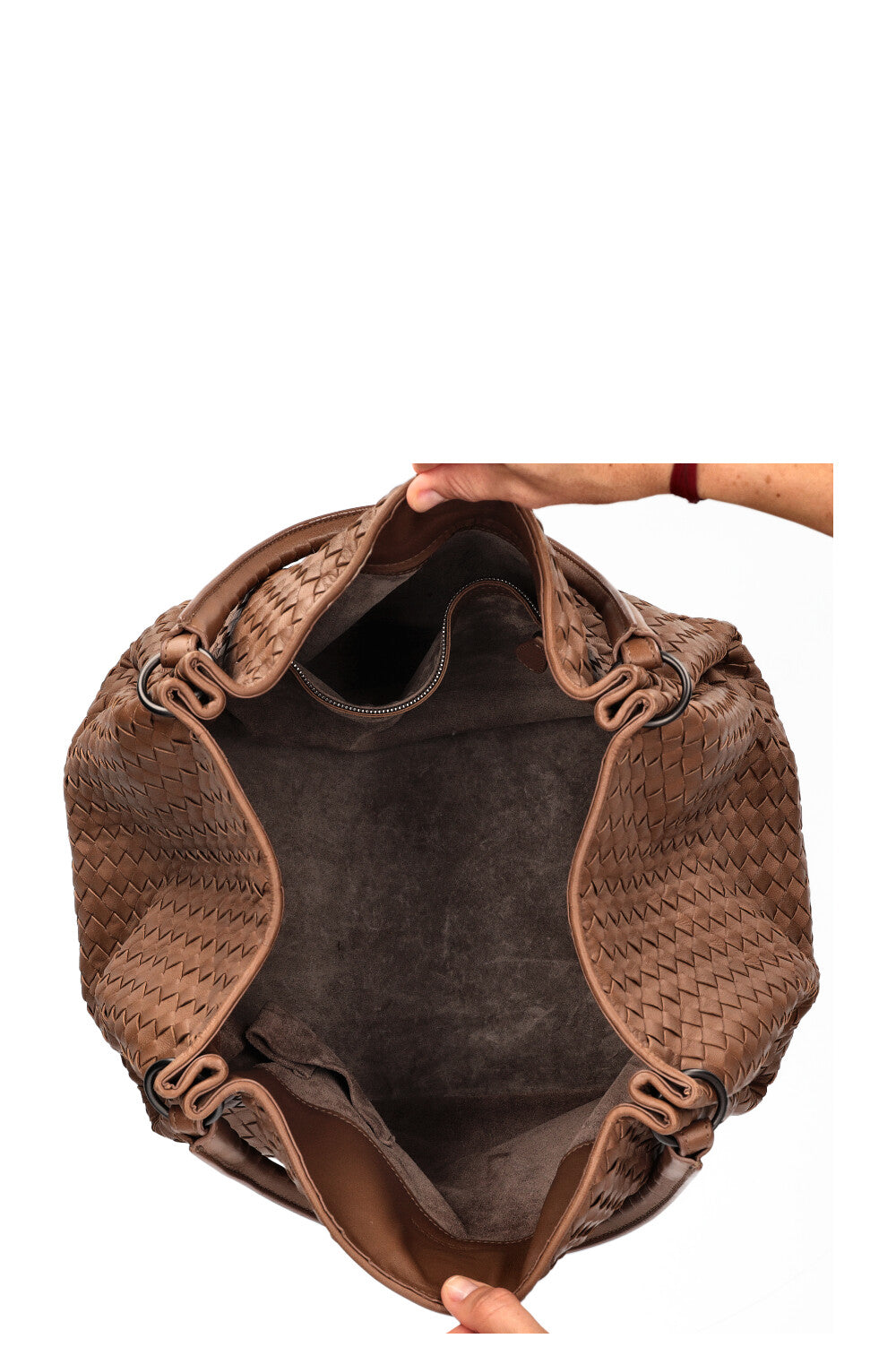 BOTTEGA VENETA Sac Parachute Marron