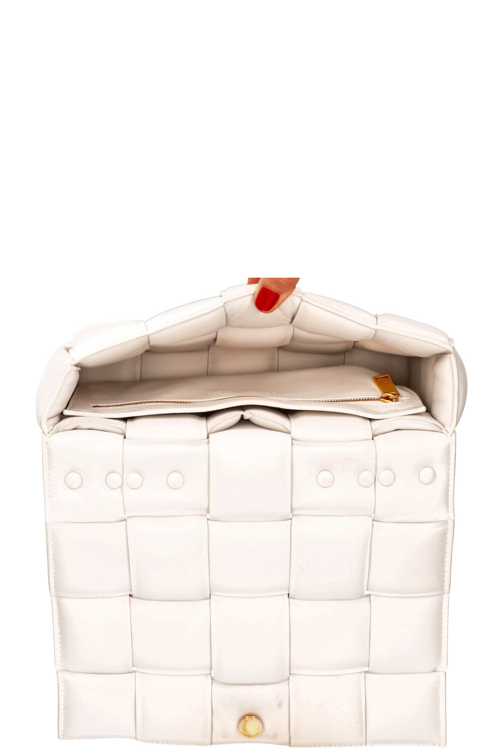 BOTTEGA VENETA Chain Casette Bag White – REAWAKE